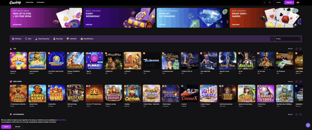 Explore the Exciting World of Casiny Casino 19